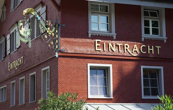 Hotel Haus Zur Eintracht Oberriet Exterior foto